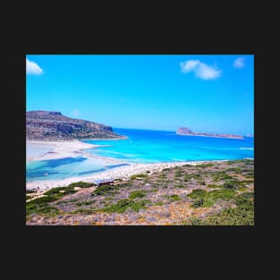 Balos Beach at Chania Crete, Greece T-Shirt