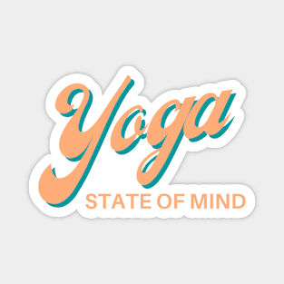 Yoga State of Mind Magnet