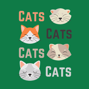 Cats Cats Cats Cats T-Shirt