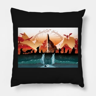 Fellowship of Ring Pillow