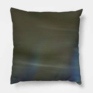 Brown and Blue Marble Pillow