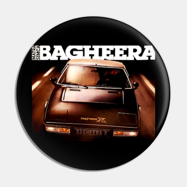 MATRA BAGHEERA - brochure Pin by Throwback Motors