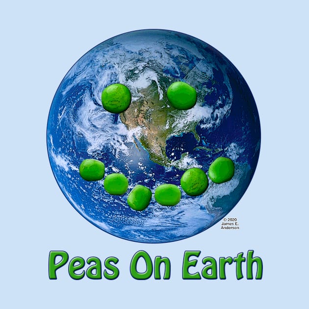 Peas On Earth by JEAndersonArt