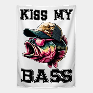 Kiss My Bass Tapestry