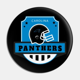 Carolina Panthers Football Pin