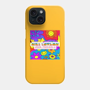 Psychedelic Flower - Mike Lawson and Friends Phone Case