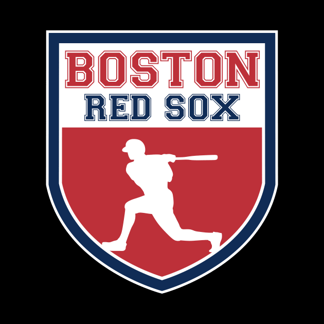 Boston Red Sox Fans - MLB T-Shirt by info@dopositive.co.uk