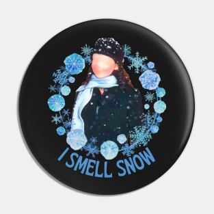 I Smell Snow - Black - Gilmore Pin