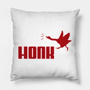 HONK! Red Pillow