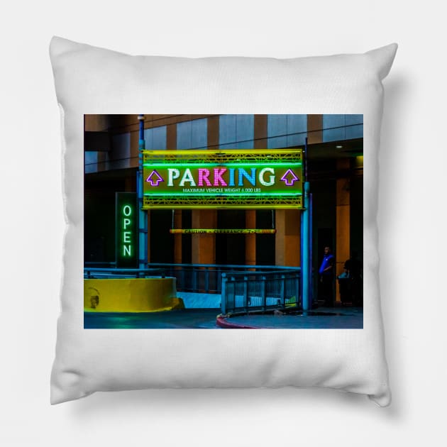 Parking Pillow by Rodwilliams