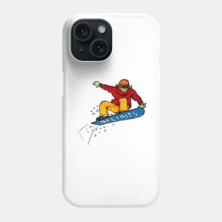 Snowboarder Phone Case