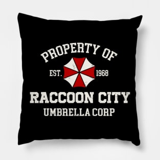 Property of raccoon city Pillow