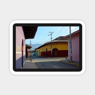 Rue de Granada au Nicaragua Magnet