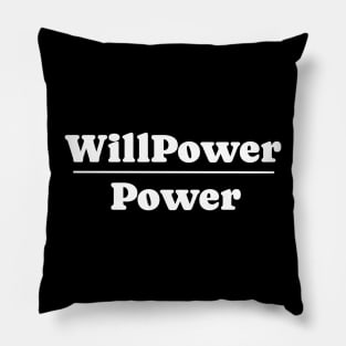 Will power over Power Pillow