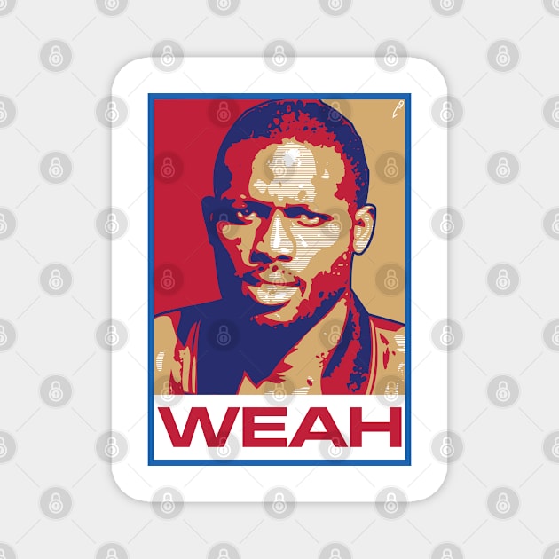 Weah - LIBERIA Magnet by DAFTFISH