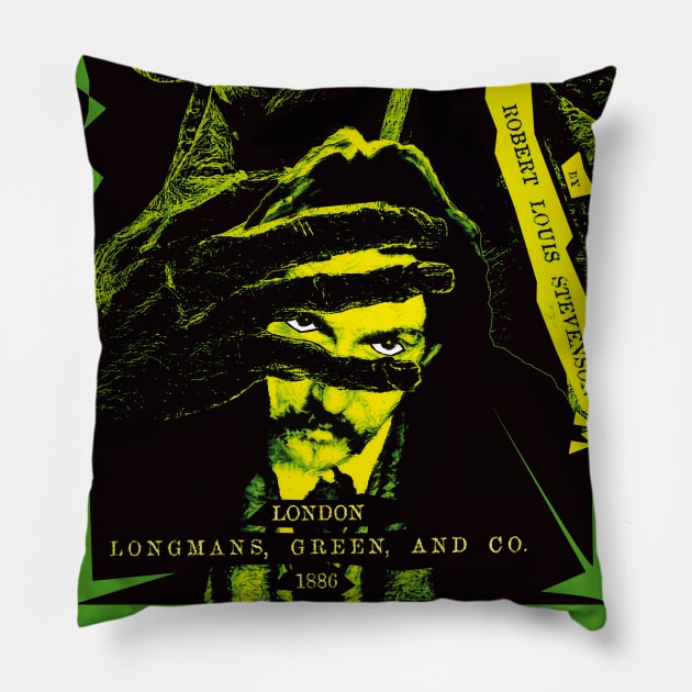 Robert Louis Stevenson - Jekyll and Hyde Pillow by Exile Kings 