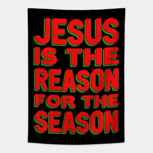 Jesus Is The Reason For The Season Tapestry