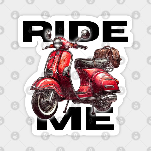 Ride me Magnet by Art from the Machine