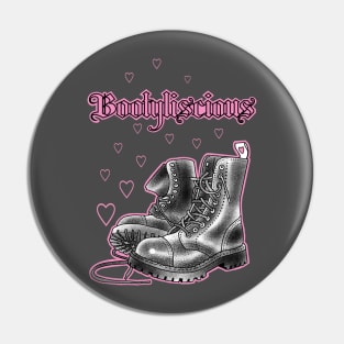 Bootyliscious combat boots Pin