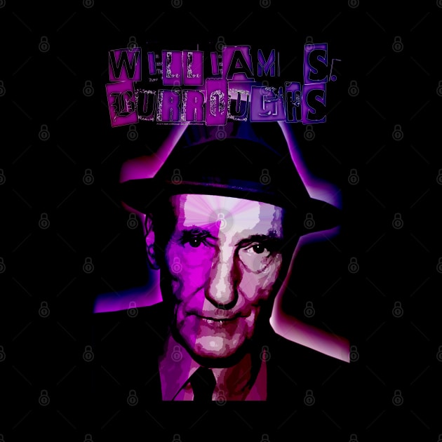 William S Burroughs Punk Design by HellwoodOutfitters