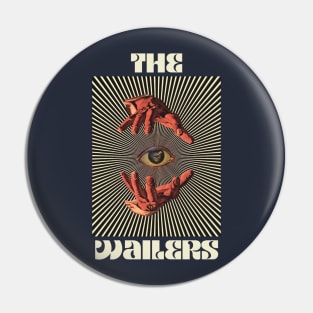 Hand Eyes The Wailers Pin