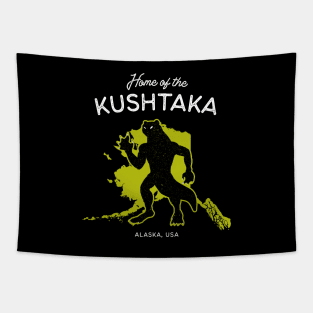 Home of the Kushtaka - Alaska, USA Cryptid Tapestry