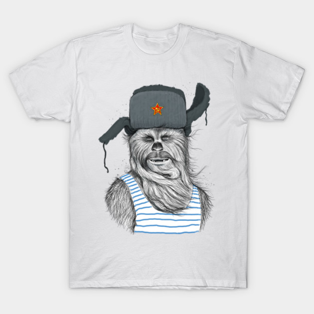 Russian Chewbacca - Star Wars - T-Shirt | TeePublic