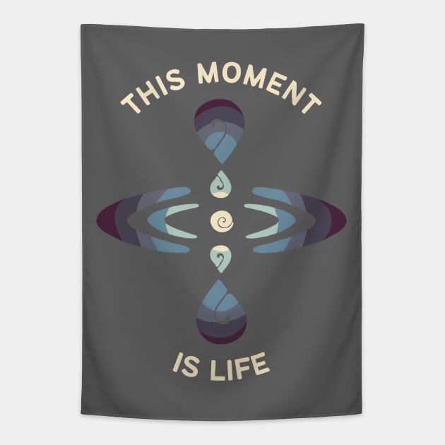 Mindfulness Symbol Tapestry by Slightly Unhinged