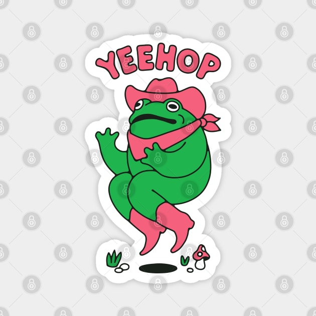 YEEHOP Frog Magnet by obinsun