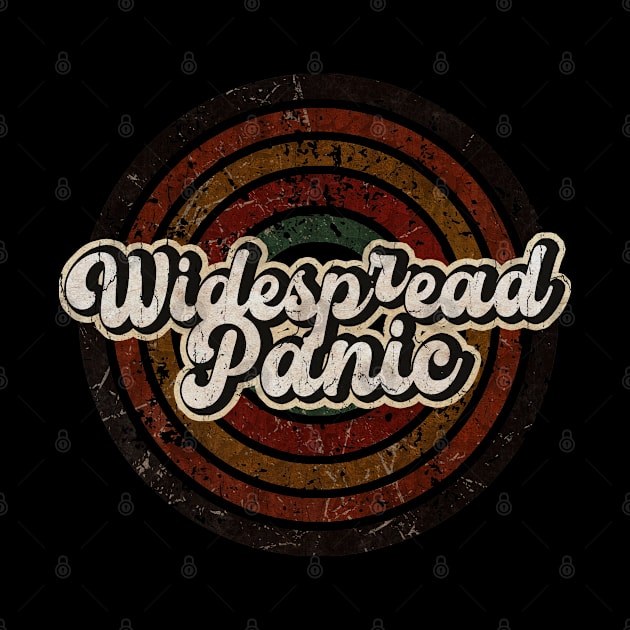 Widespread Panic vintage design on top by agusantypo