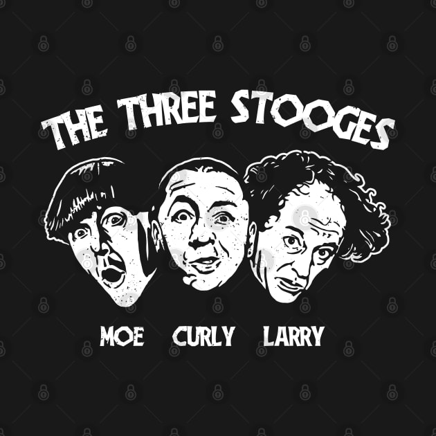 Vintage Three Comedy Movie 50s Fans Gifts by EulaWaltersPainting