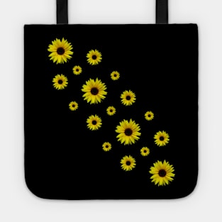 sunflowers sunflower sunflowerfield bloom flowers Tote