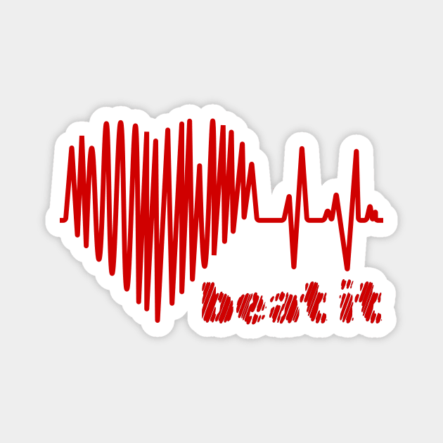 Beat It Magnet by CentipedeWorks