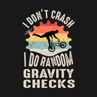 Gravity Checks Bicycle T-Shirt