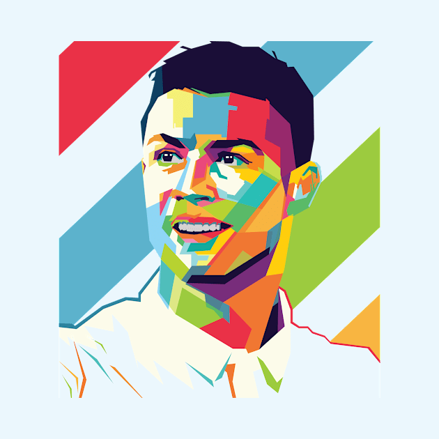 Cristiano Ronaldo In Wpap by Hanafi