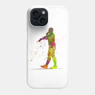 Sports referee in watercolor Phone Case