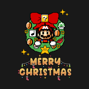 Merry Christmas 8 bit T-Shirt