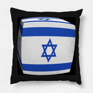 Israeli Flag cubed. Pillow