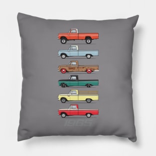 Six Other Trucks Pillow