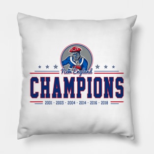 Patriots 2019 Championship Graphic 3 Pillow