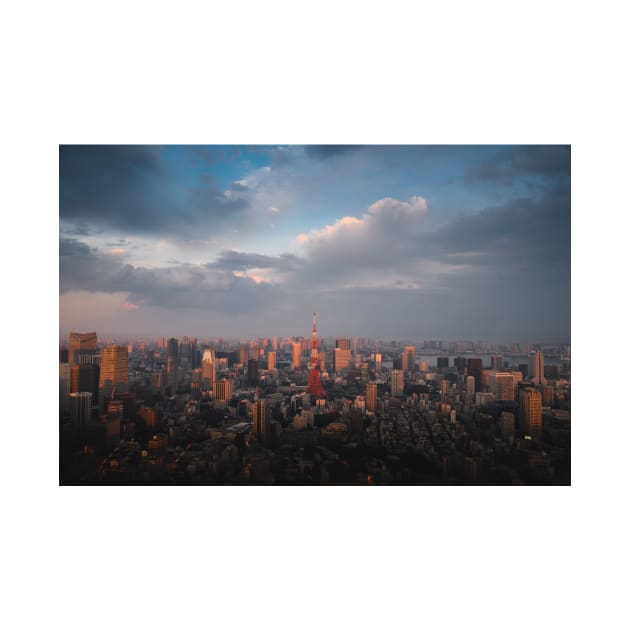 Tokyo Skyline by withluke