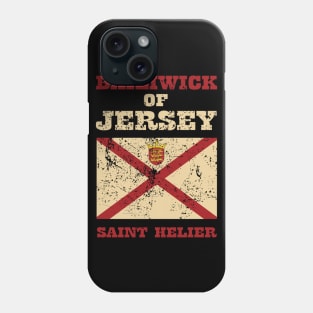 Flag of Bailiwick of Jersey Phone Case