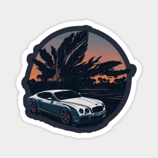 Bentley Continental GT Classic Car Magnet