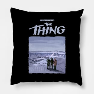 The Thing movie illustration Pillow