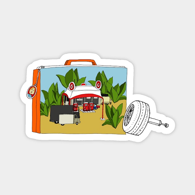 Travel Magnet by AdrianaStore