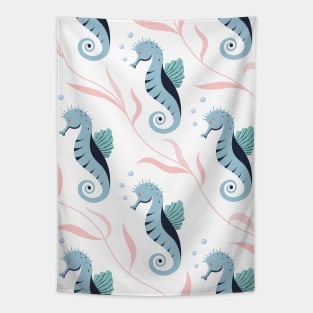 Seahorses pattern Tapestry