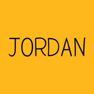 Jordan Black Typography T-Shirt