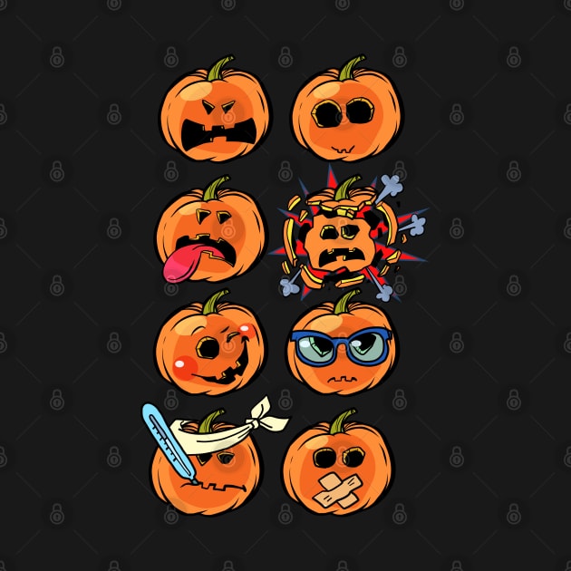 Halloween emojis by Roadkill Creations