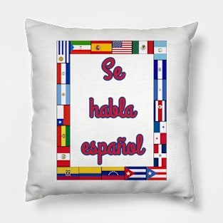 Se habla español Pillow