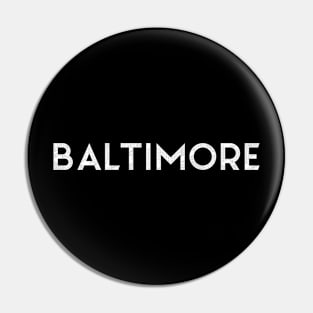 Baltimore Pin